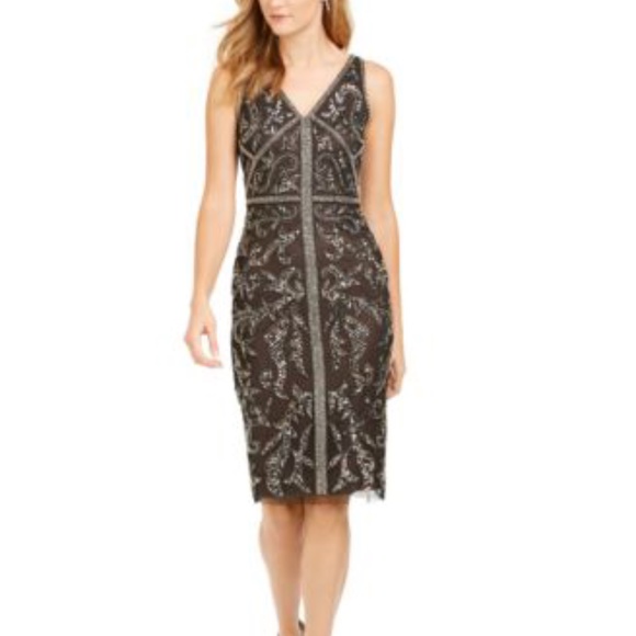 Adrianna Papell Beaded Dress - Picture 1 of 1